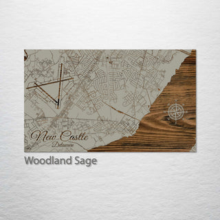New Castle, Delaware Street Map