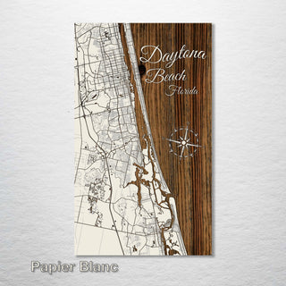 Daytona Beach, Florida Street Map - Fire & Pine
