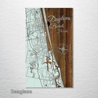 Daytona Beach, Florida Street Map - Fire & Pine