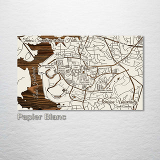 Clemson, South Carolina Campus Map - Fire & Pine