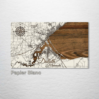 Duluth, Minnesota Street Map - Fire & Pine