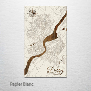 Derry, Ireland Street Map