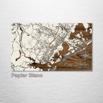 Egg Harbor, New Jersey Street Map - Fire & Pine