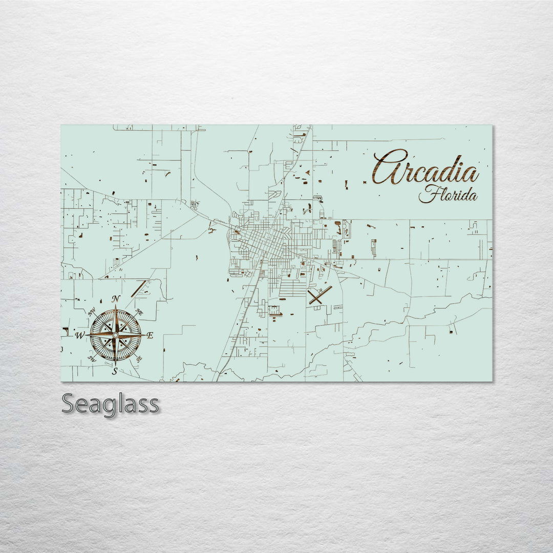 Arcadia, Florida Street Map