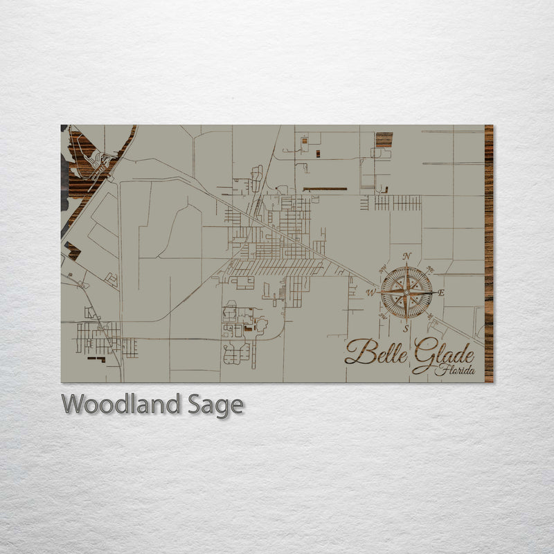 Belle Glade, Florida Street Map