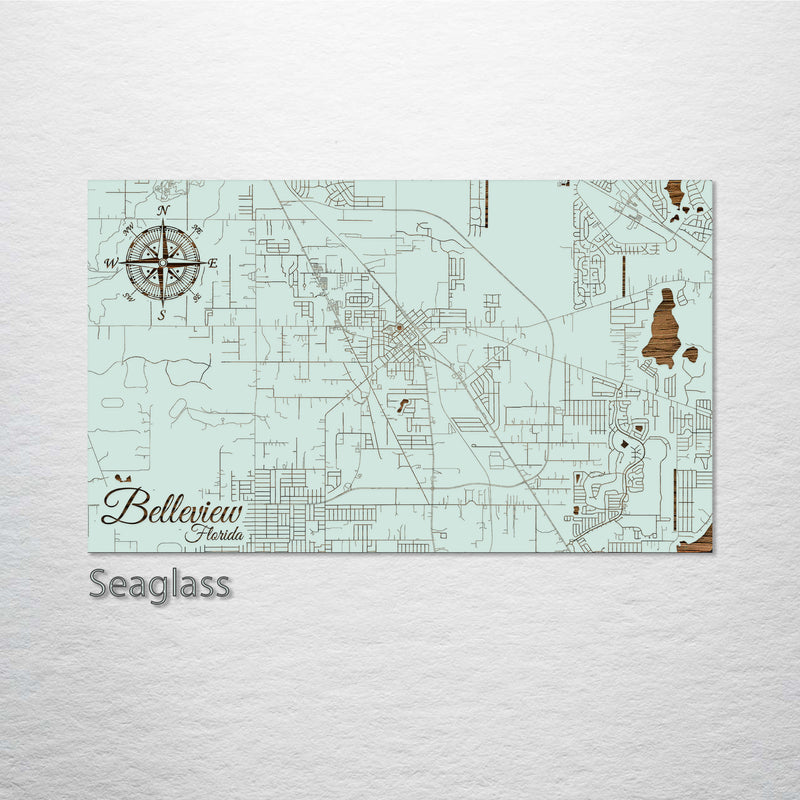 Belleview, Florida Street Map