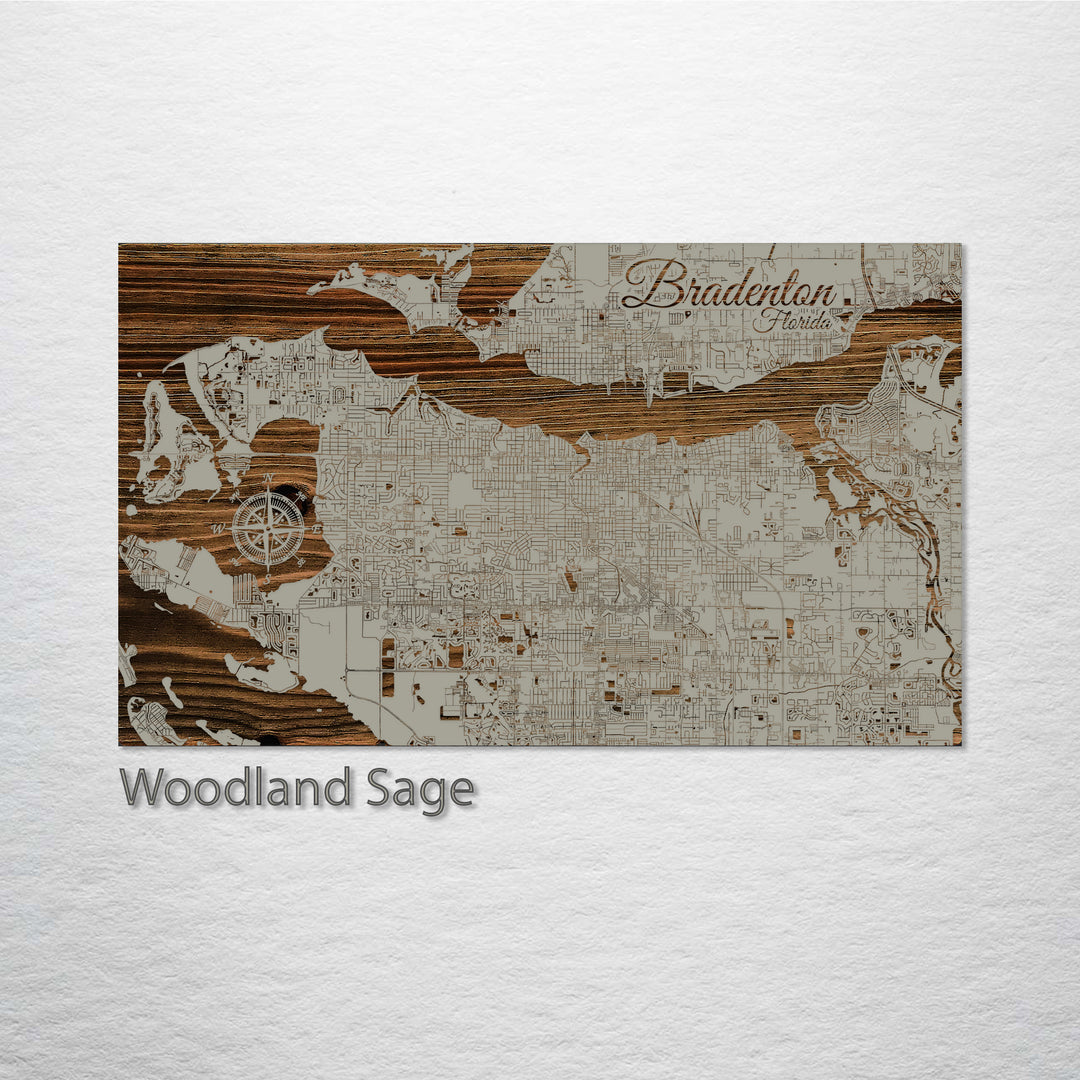 Bradenton, Florida Street Map