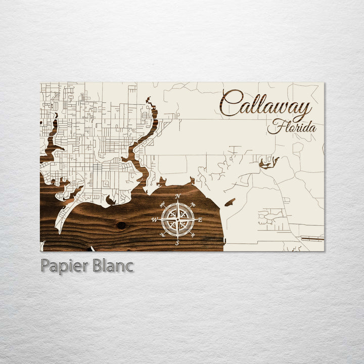 Callaway, Florida Street Map