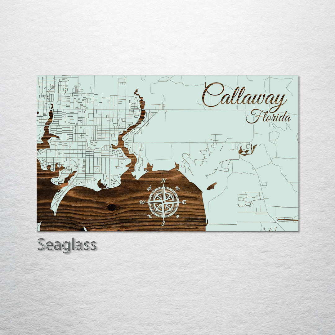 Callaway, Florida Street Map