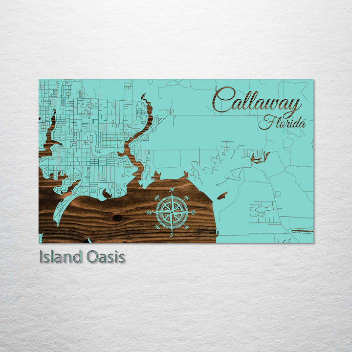 Callaway, Florida Street Map