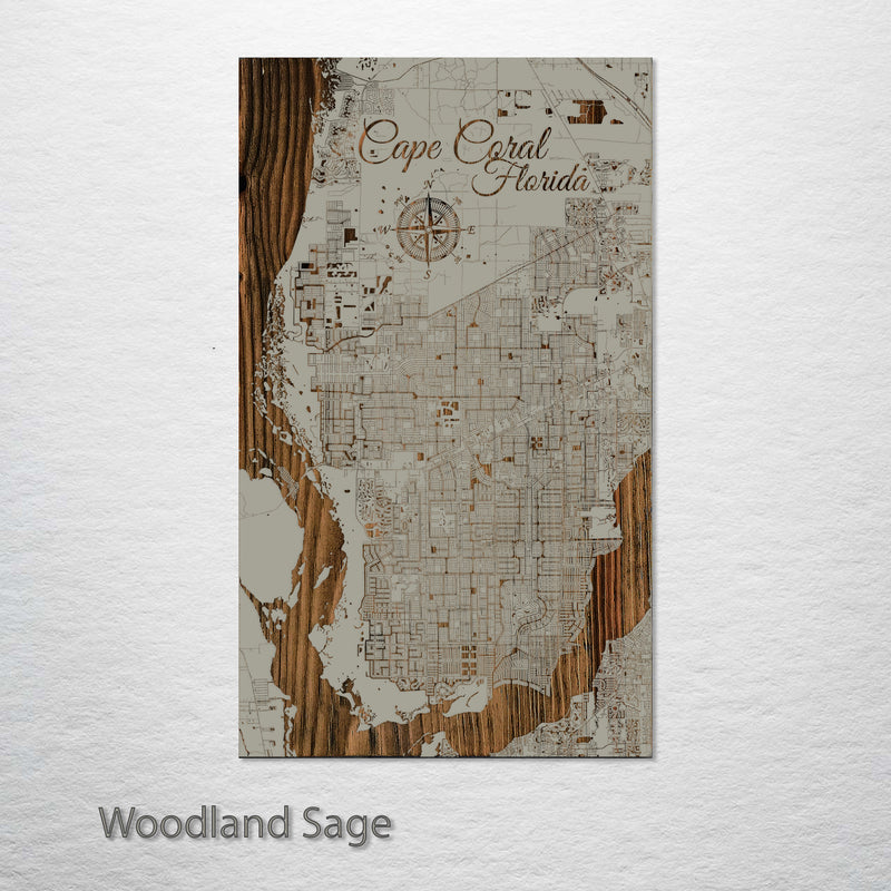 Cape Coral, Florida Street Map