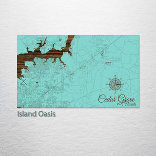 Cedar Grove, Florida Street Map