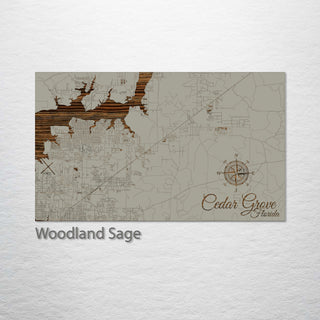 Cedar Grove, Florida Street Map