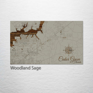 Cedar Grove, Florida Street Map