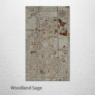 Coconut Creek, Florida Street Map