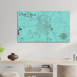 Dade City, Florida Street Map