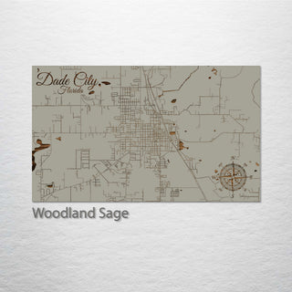 Dade City, Florida Street Map
