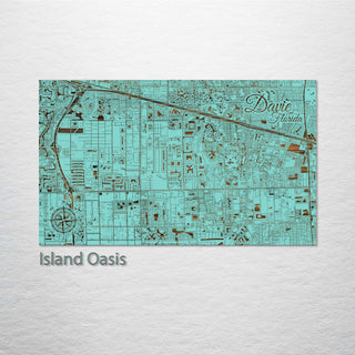 Davie, Florida Street Map
