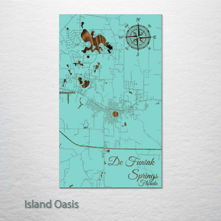 De Funiak Springs, Florida Street Map