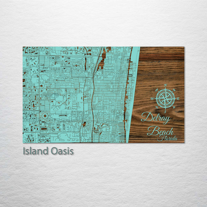 Delray Beach, Florida Street Map