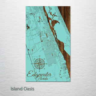 Edgewater, Florida Street Map