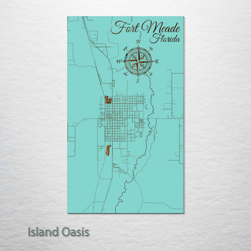 Fort Meade, Florida Street Map