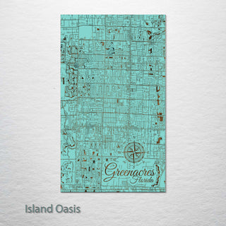 Greenacres, Florida Street Map