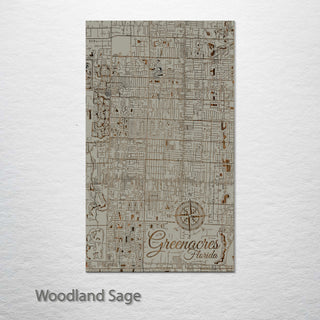 Greenacres, Florida Street Map