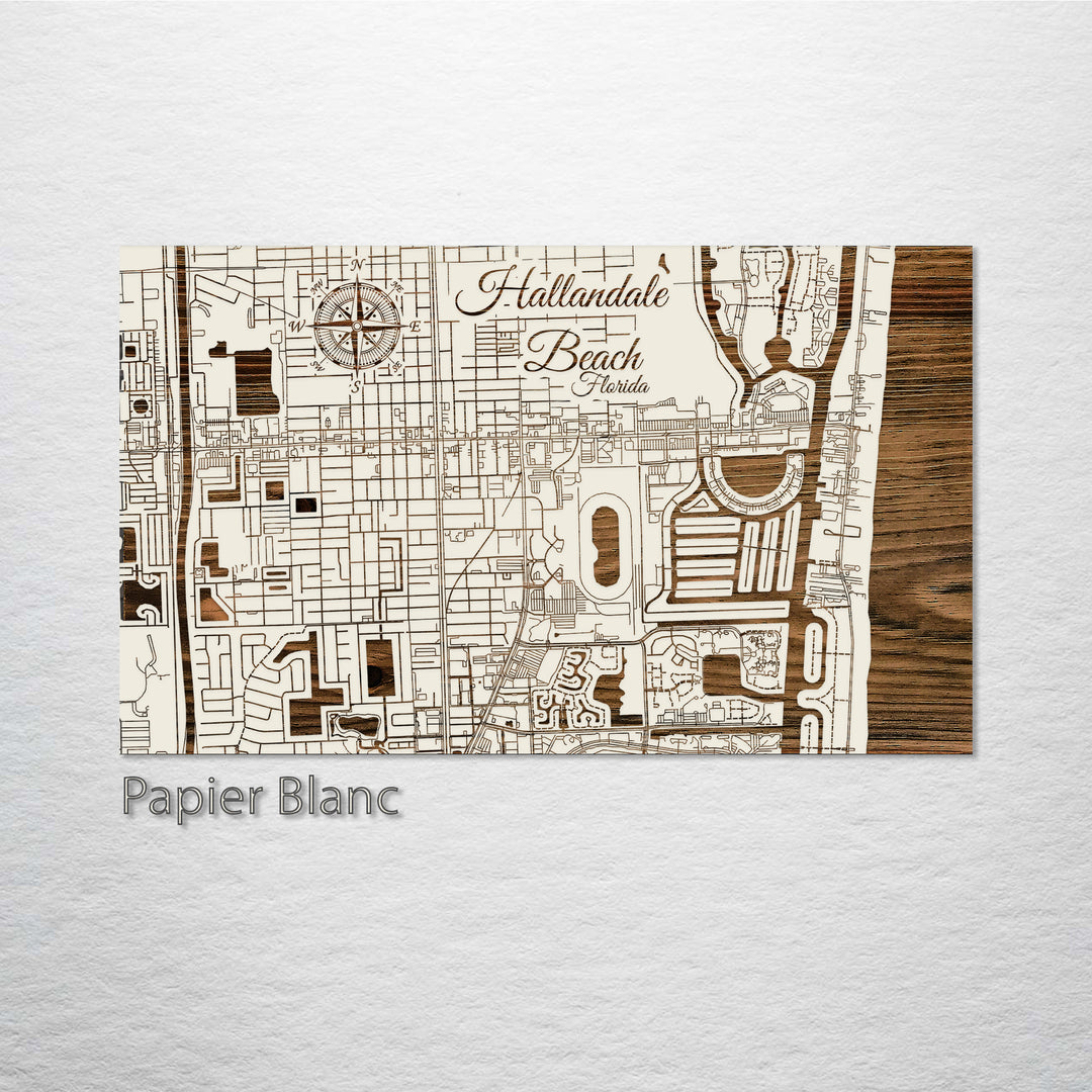 Hallandale Beach, Florida Street Map