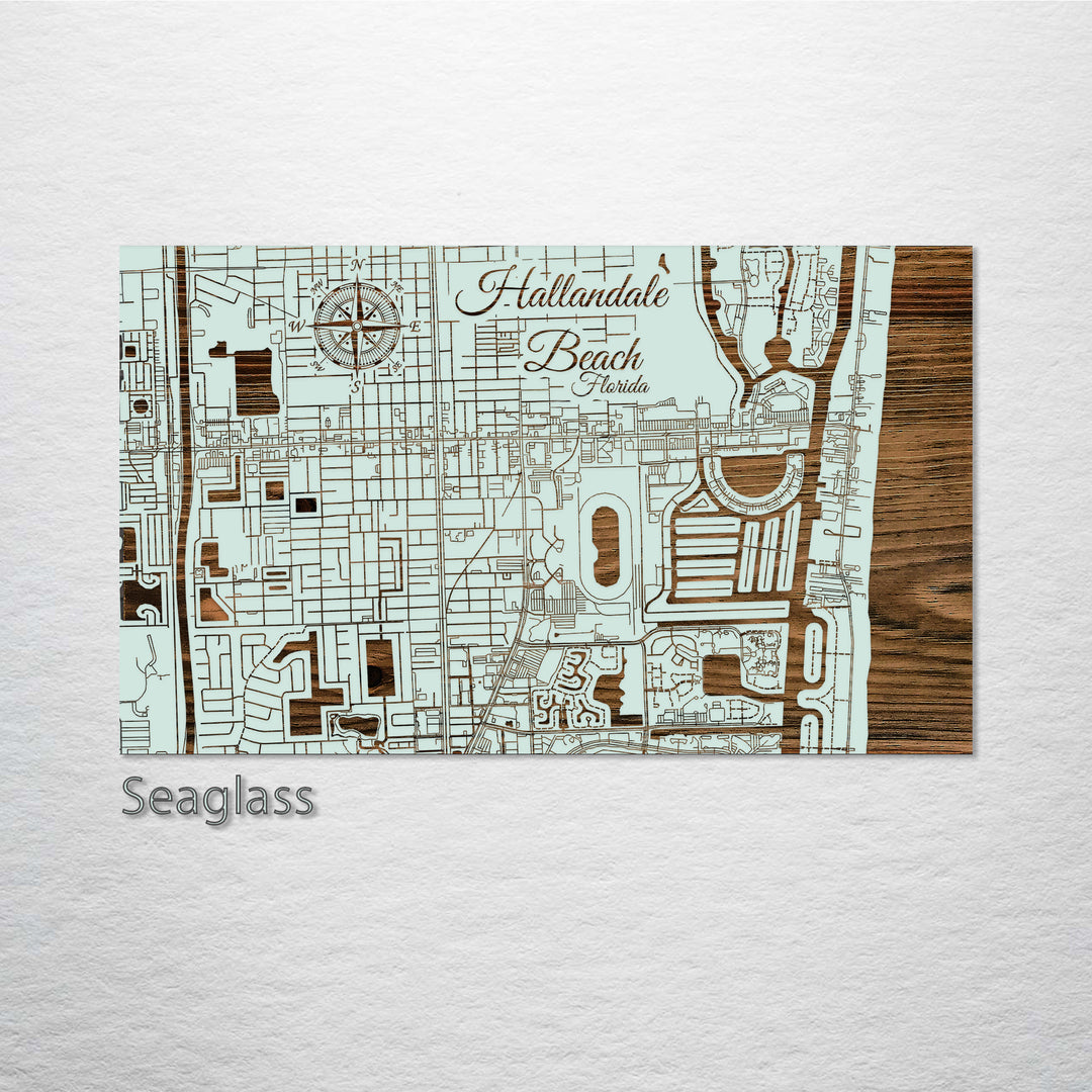 Hallandale Beach, Florida Street Map