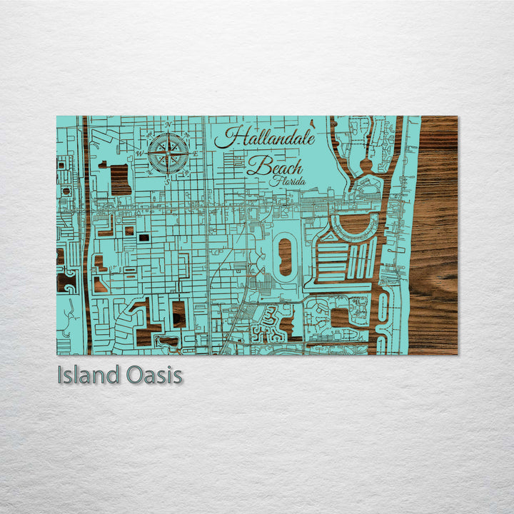 Hallandale Beach, Florida Street Map