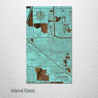 Hialeah Gardens, Florida Street Map