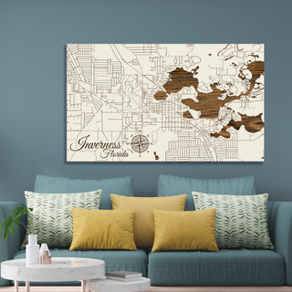 Inverness, Florida Street Map