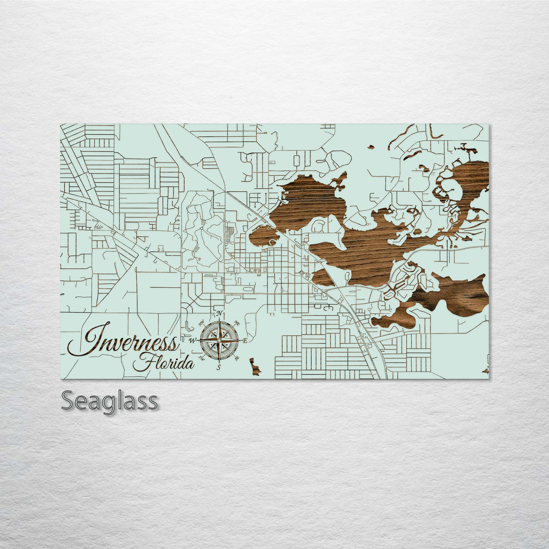 Inverness, Florida Street Map