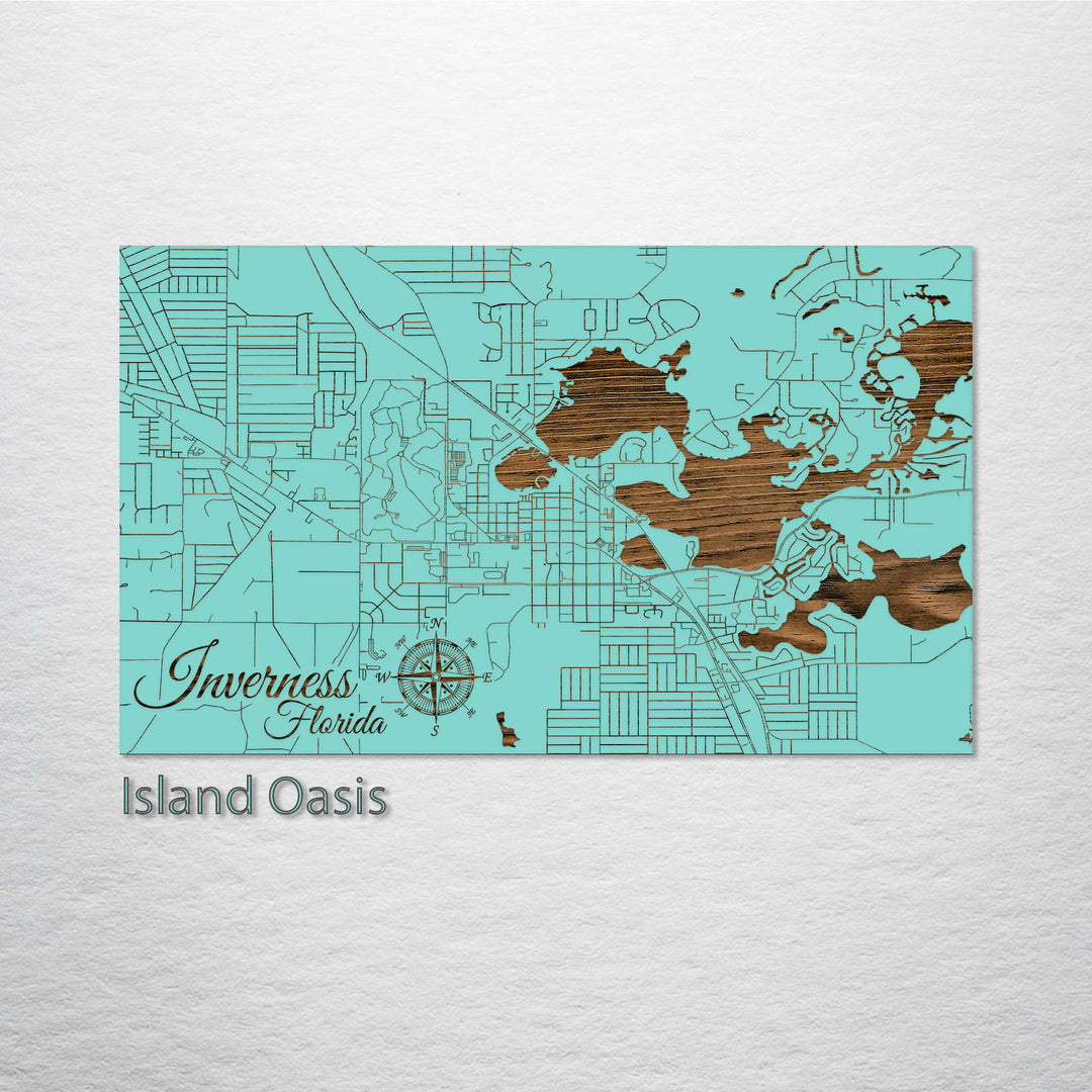 Inverness, Florida Street Map