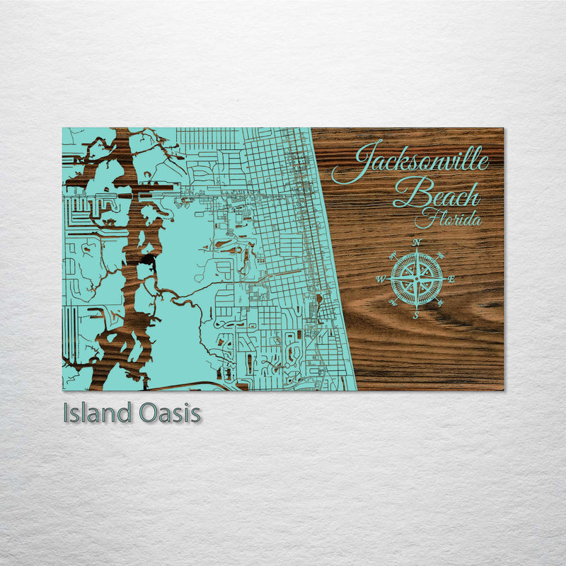 Jacksonville Beach, Florida Street Map