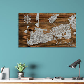 Key West, Florida Street Map