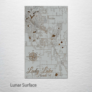 Lady Lake, Florida Street Map