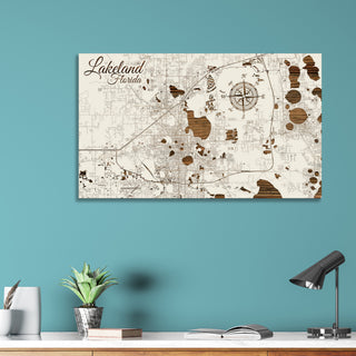 Lakeland, Florida Street Map