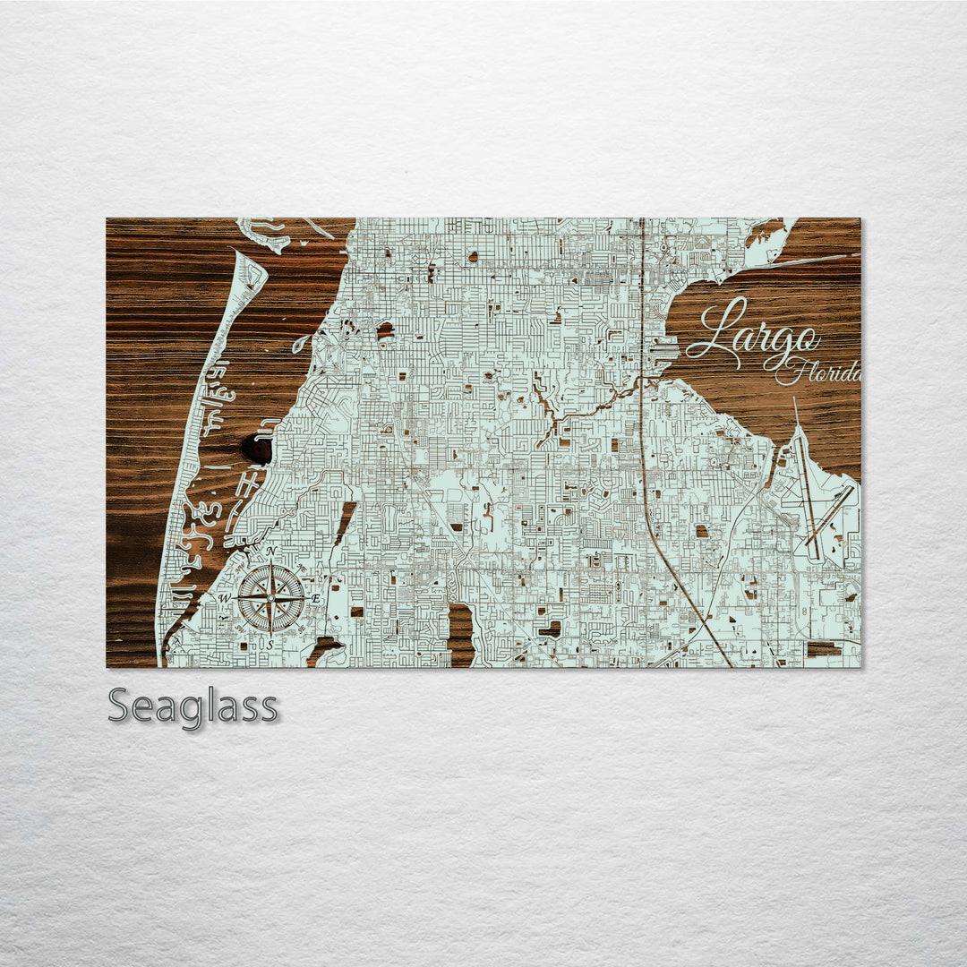 Largo, Florida Street Map