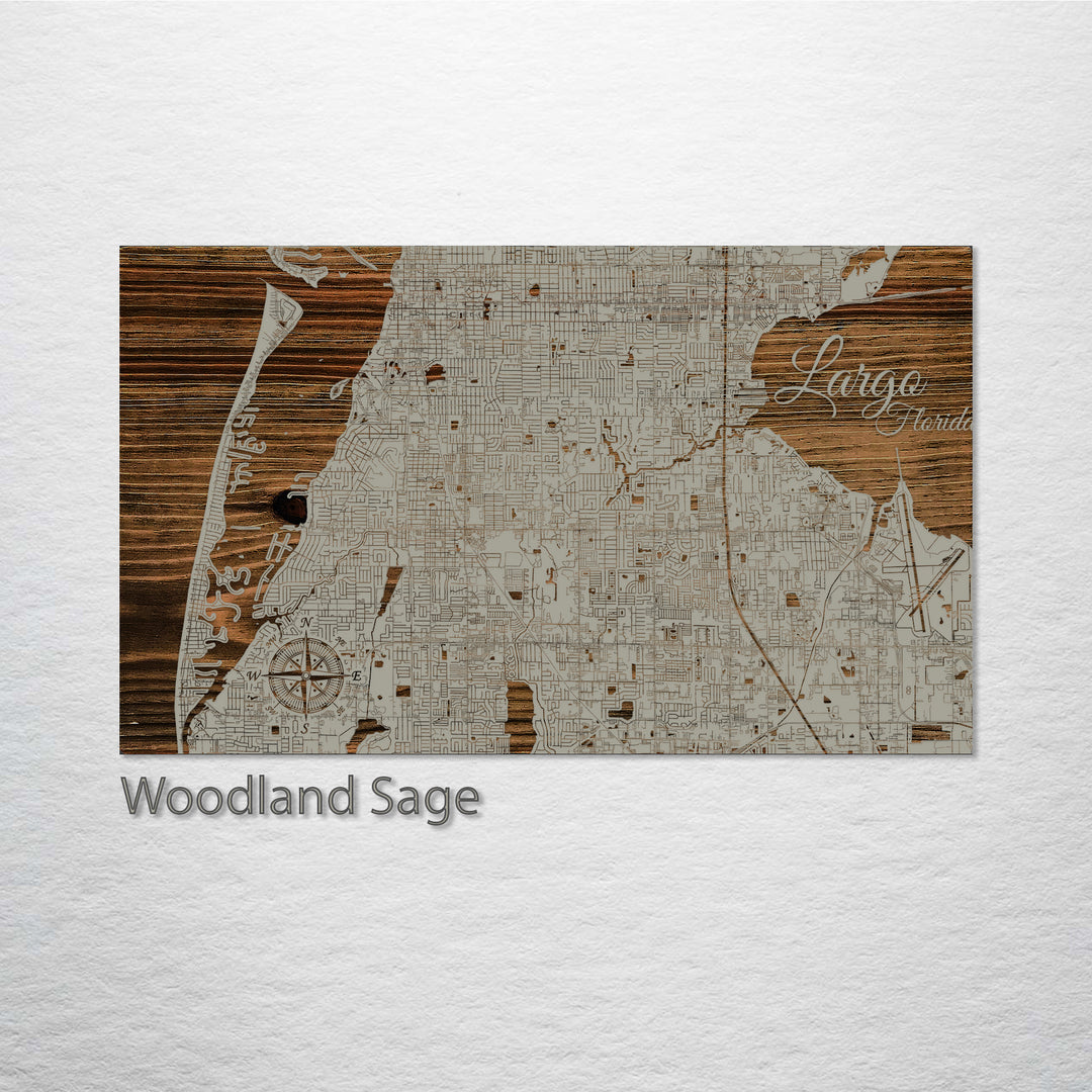 Largo, Florida Street Map