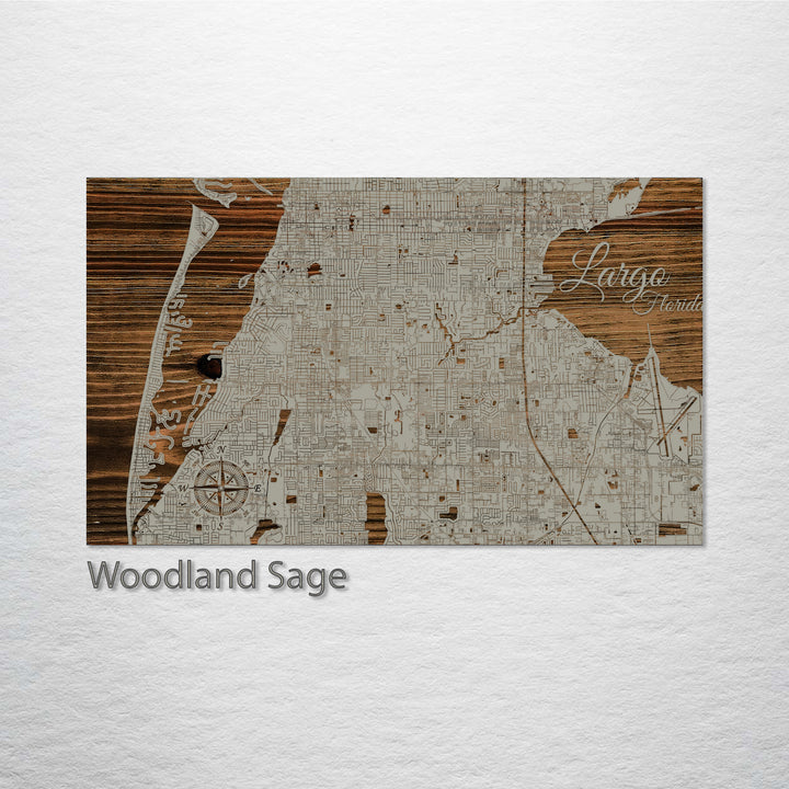 Largo, Florida Street Map