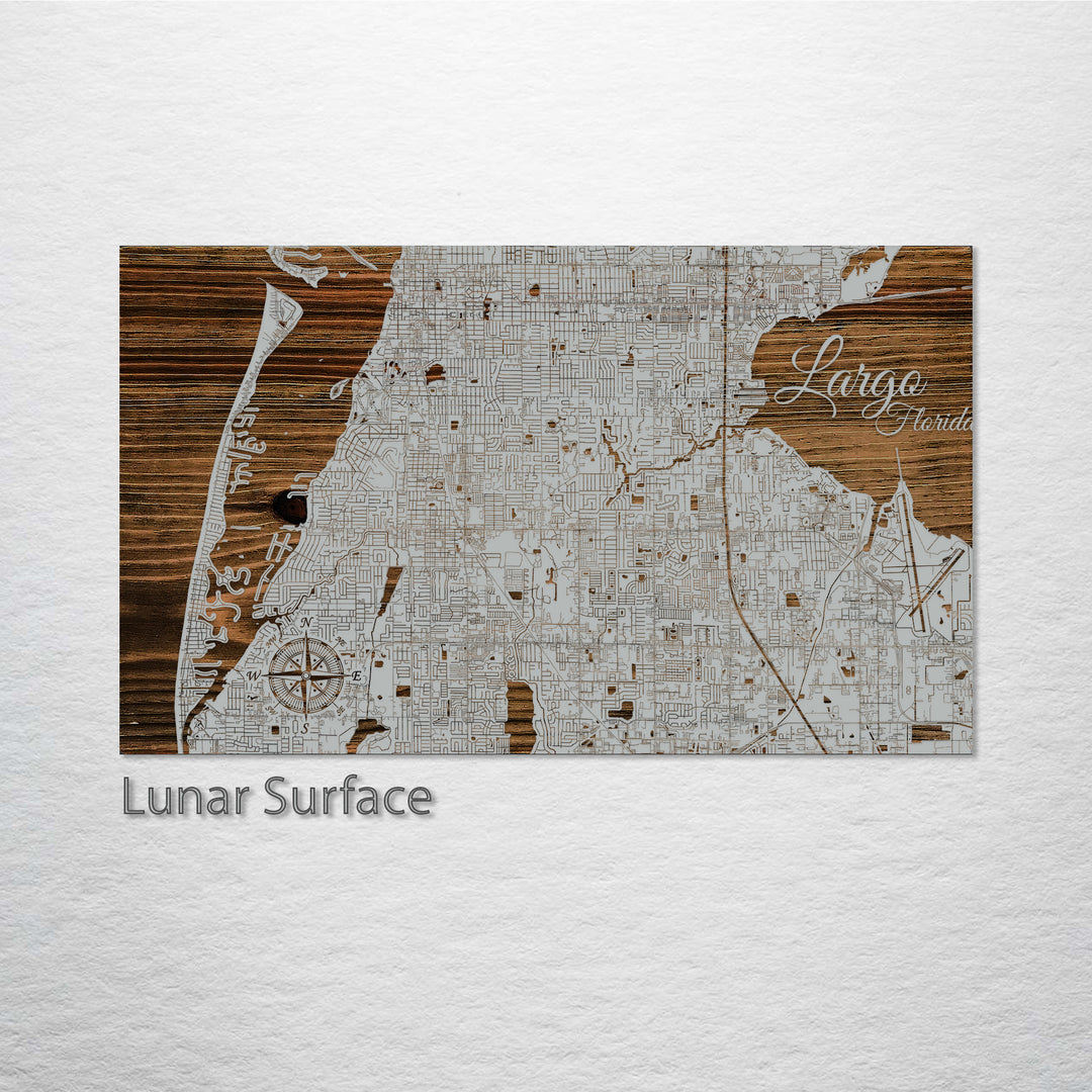 Largo, Florida Street Map