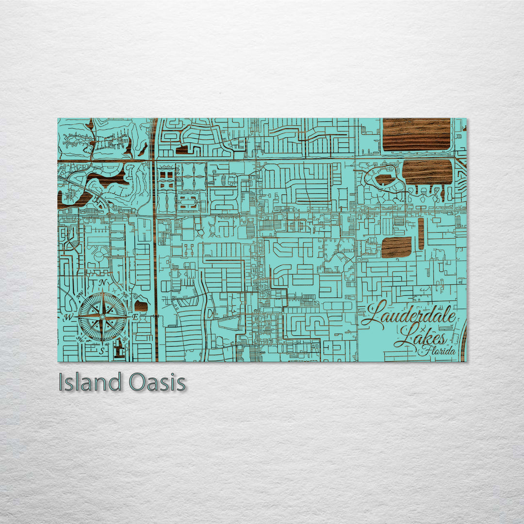 Lauderdale Lakes, Florida Street Map