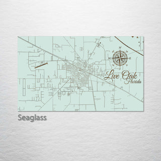 Live Oak, Florida Street Map