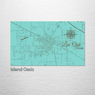 Live Oak, Florida Street Map