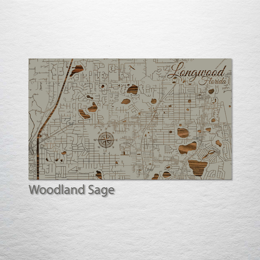 Longwood, Florida Street Map