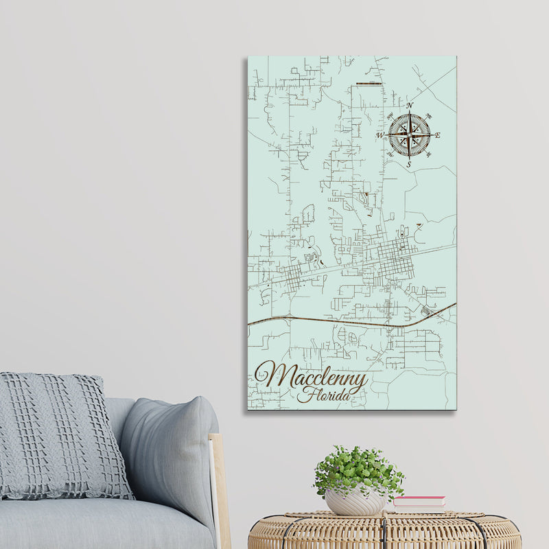 Macclenny, Florida Street Map