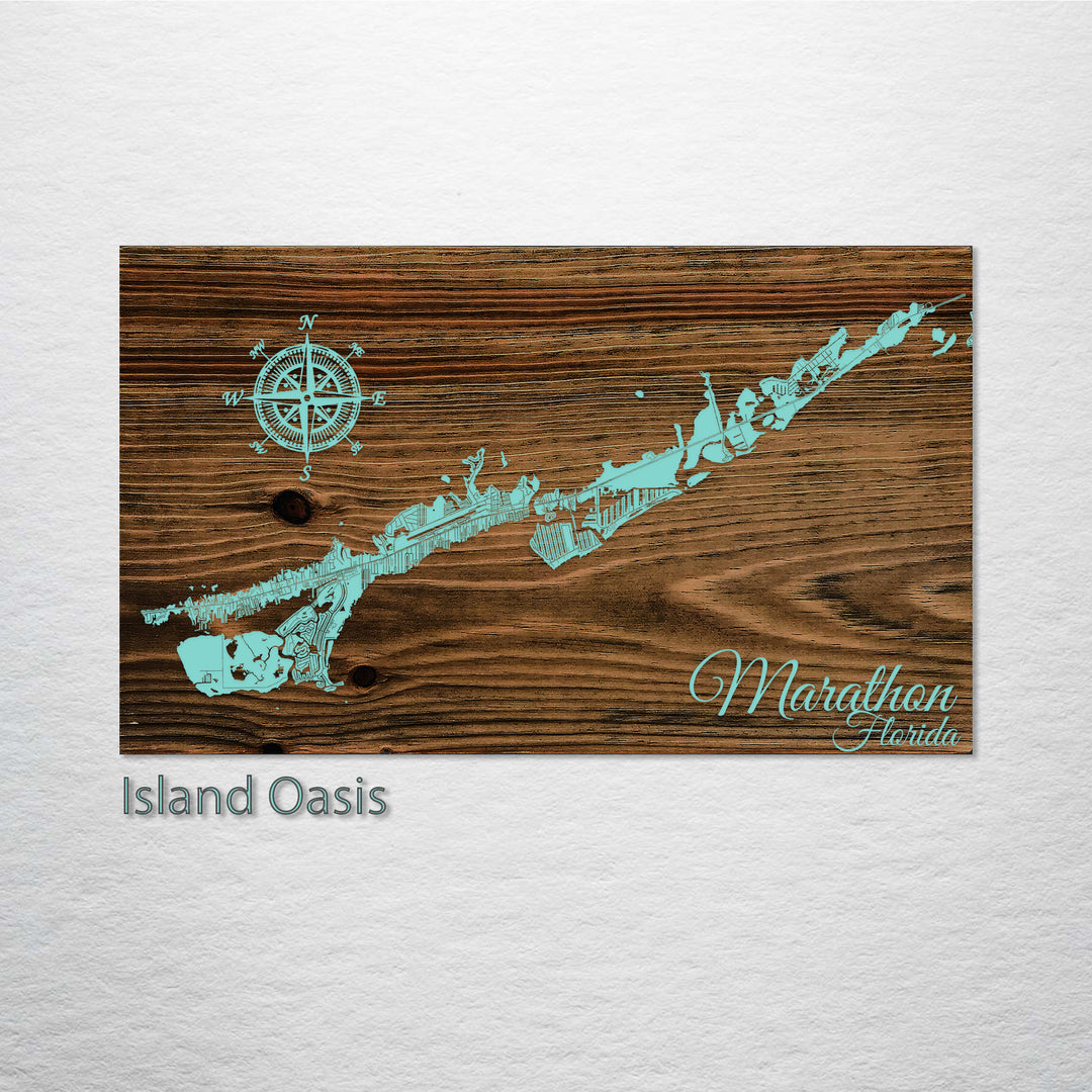 Marathon, Florida Street Map