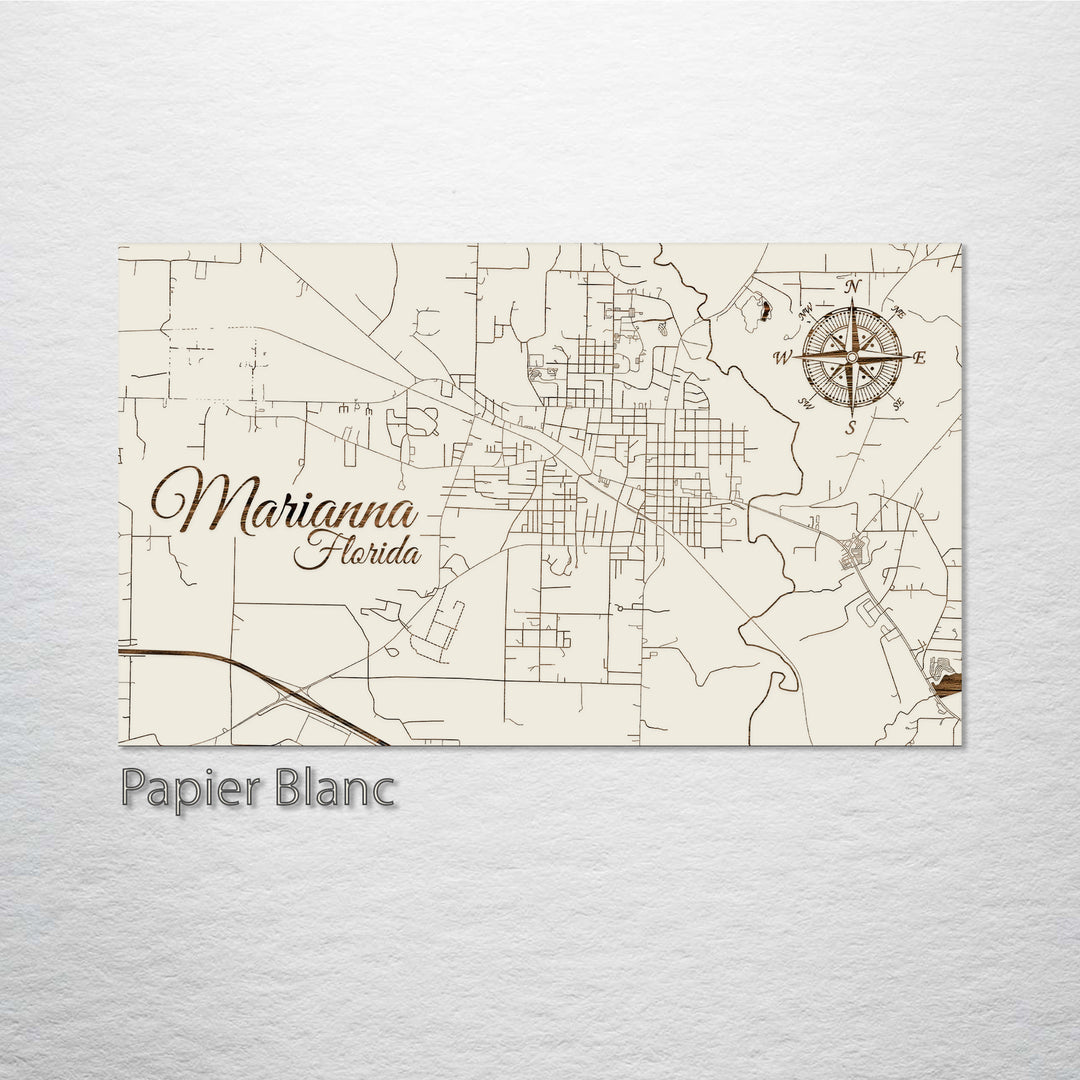 Marianna, Florida Street Map